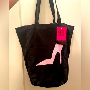 Official Sex and the City Bag with Pink Heel BNWT